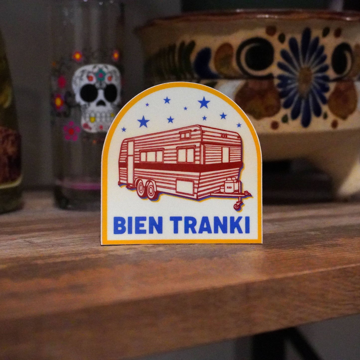 Bien Tranki RV Vinyl Sticker