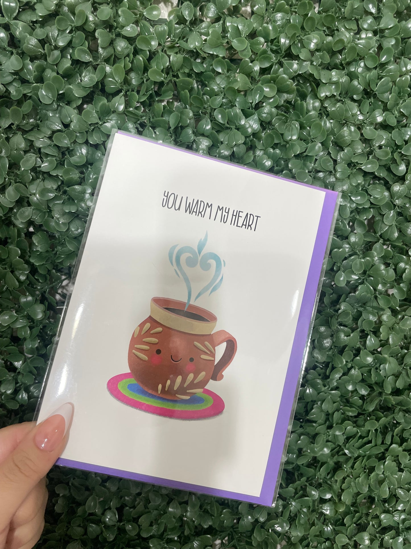 You Warm My Heart - Greeting Card