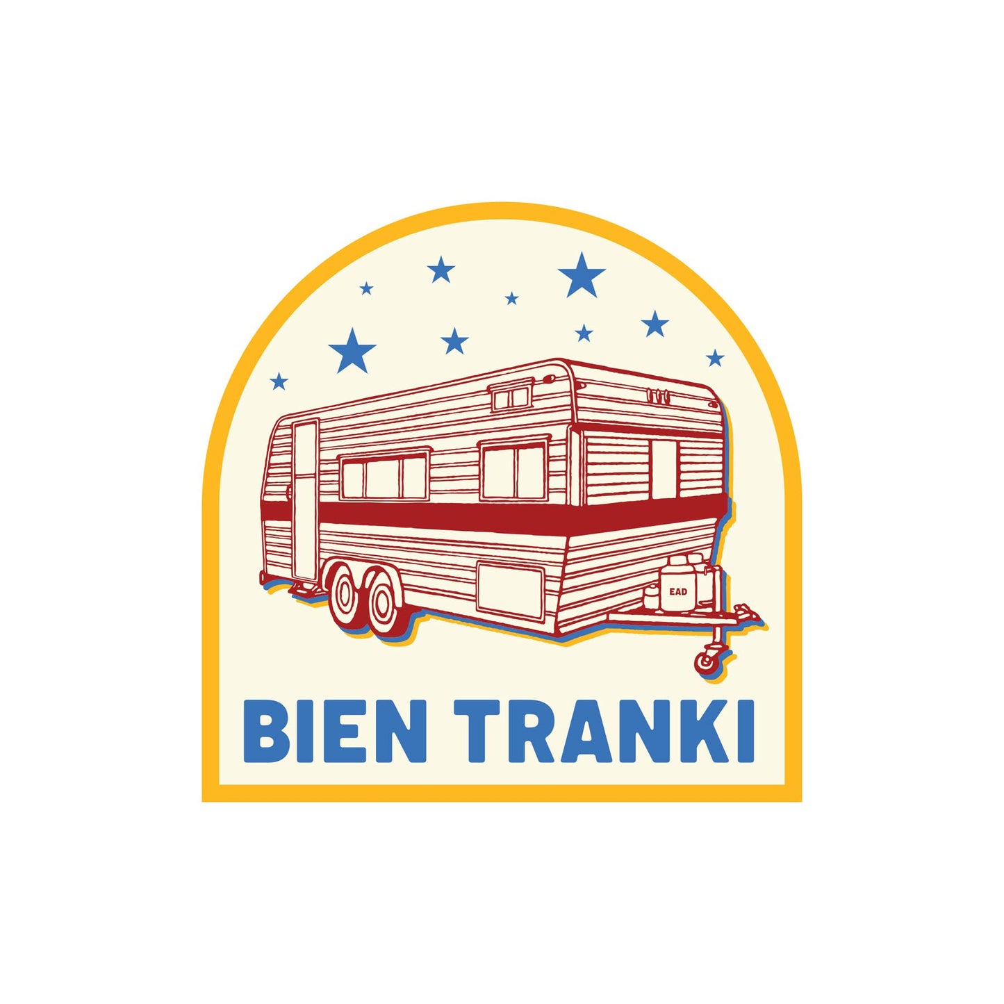 Bien Tranki RV Vinyl Sticker