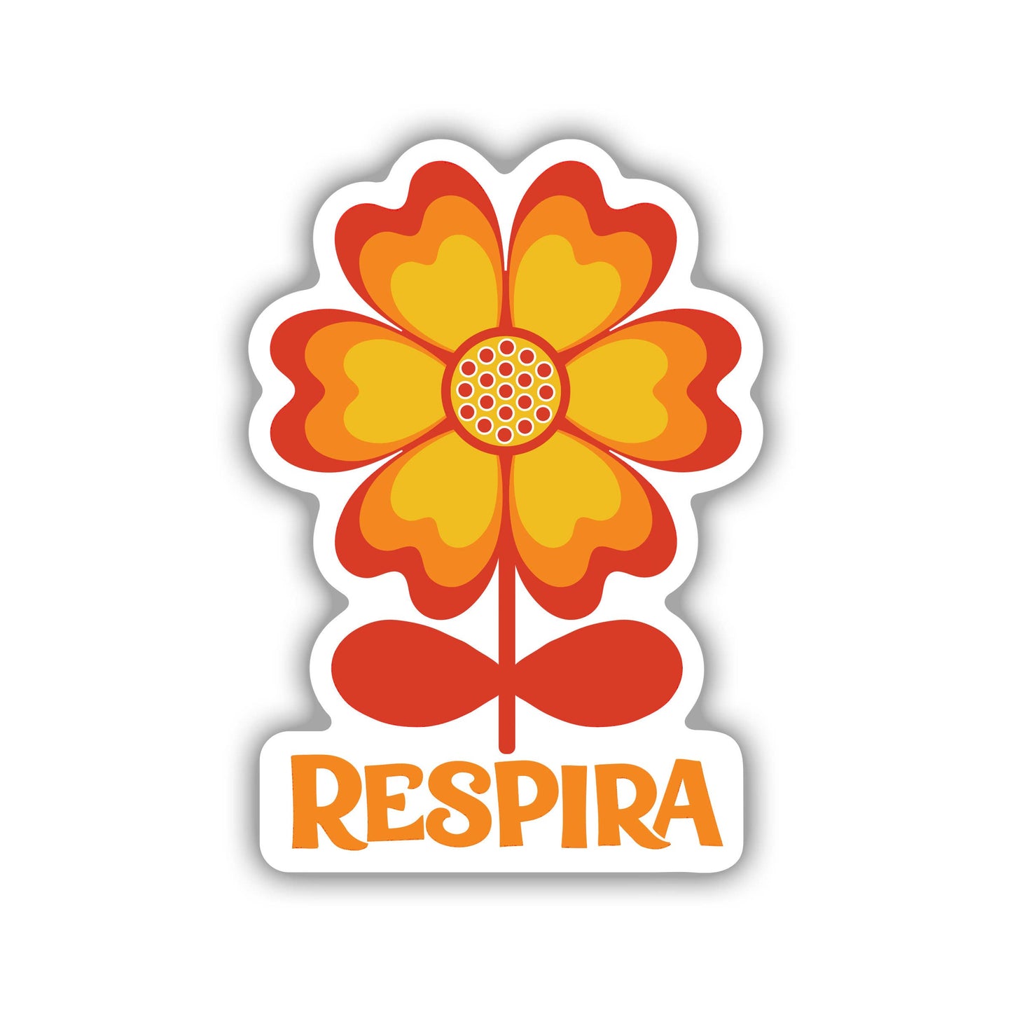 Respira Retro Mexican Sticker