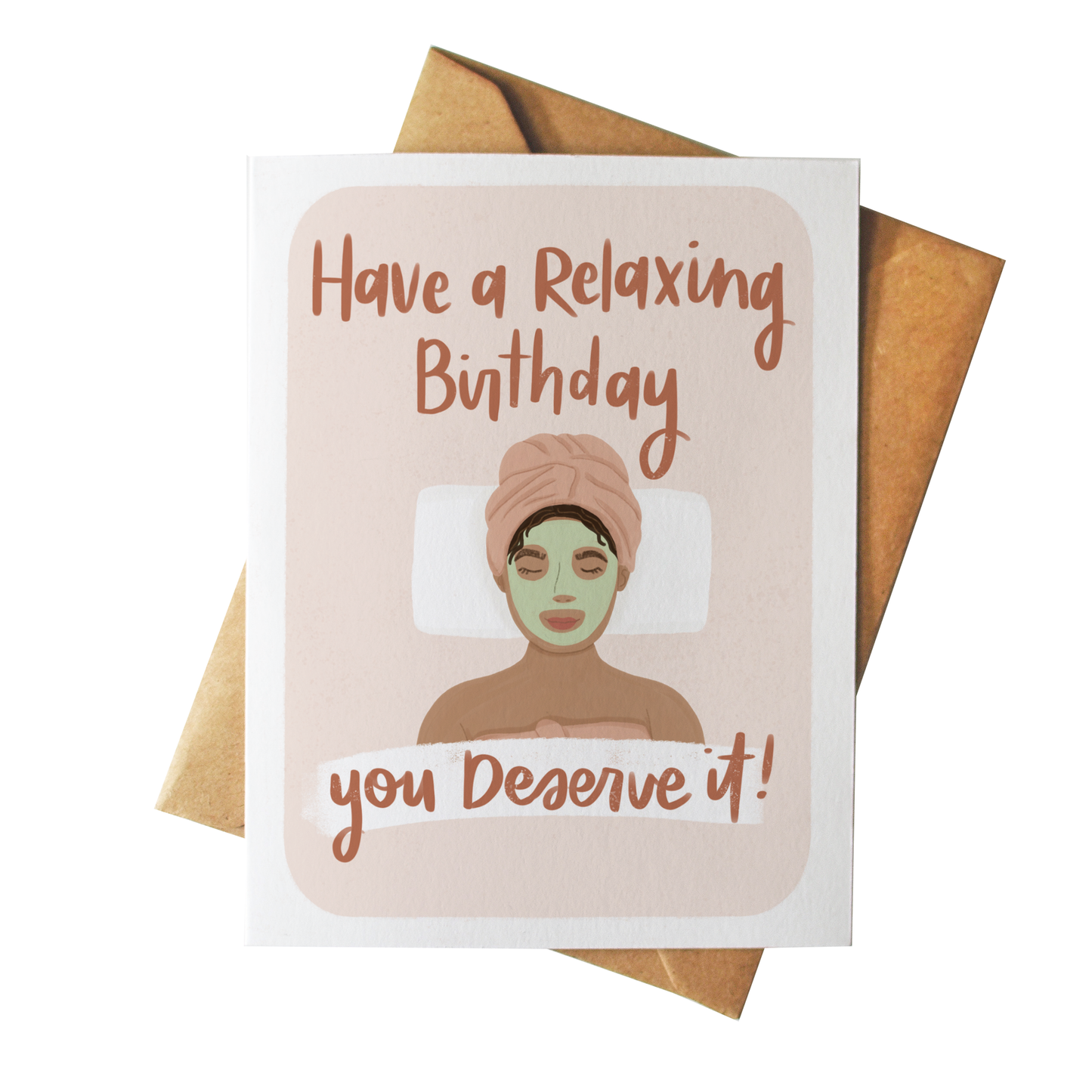 Birthday Greeting Card - Have a Relaxing Birthday