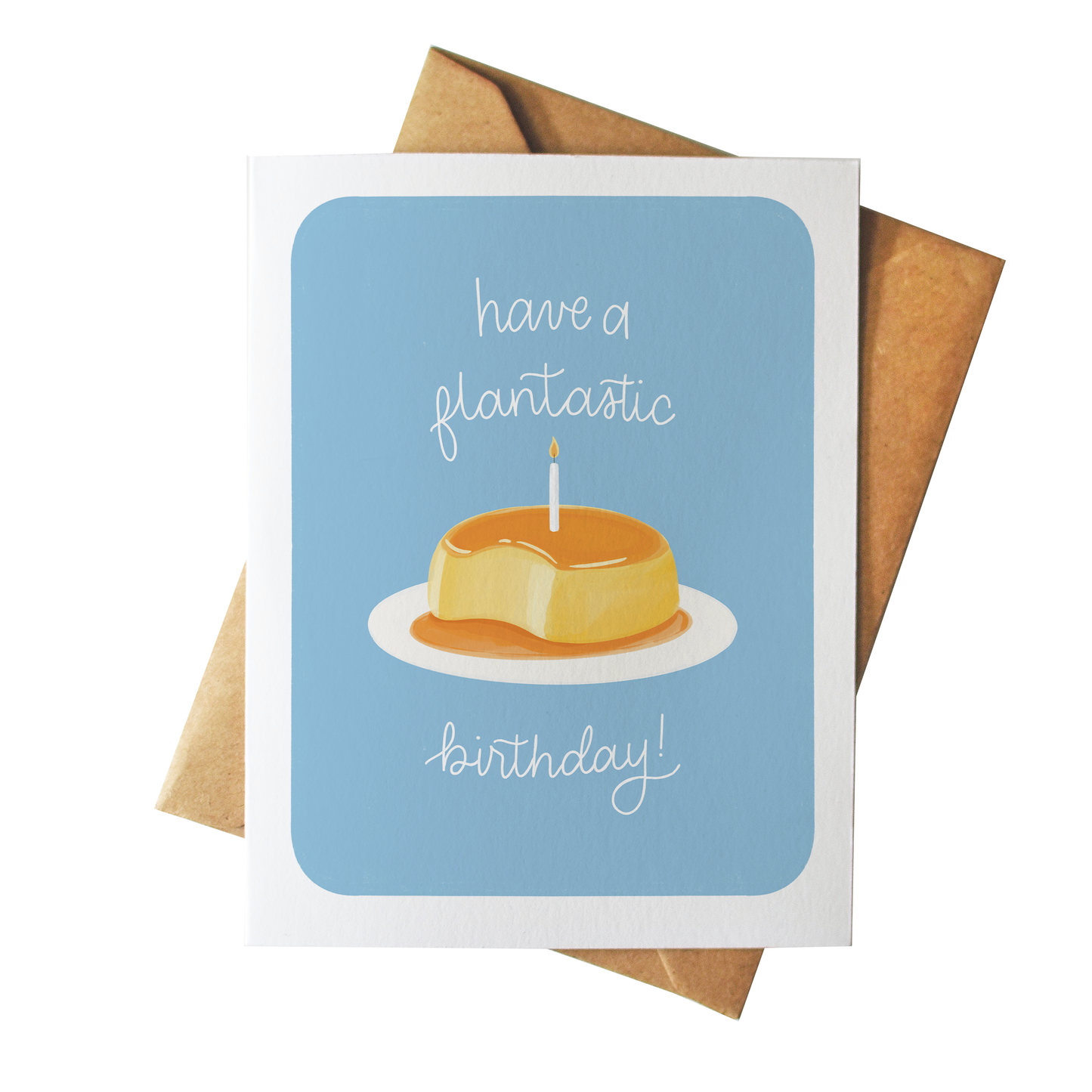 Flantastic Birthday Illustrated Birthday Card