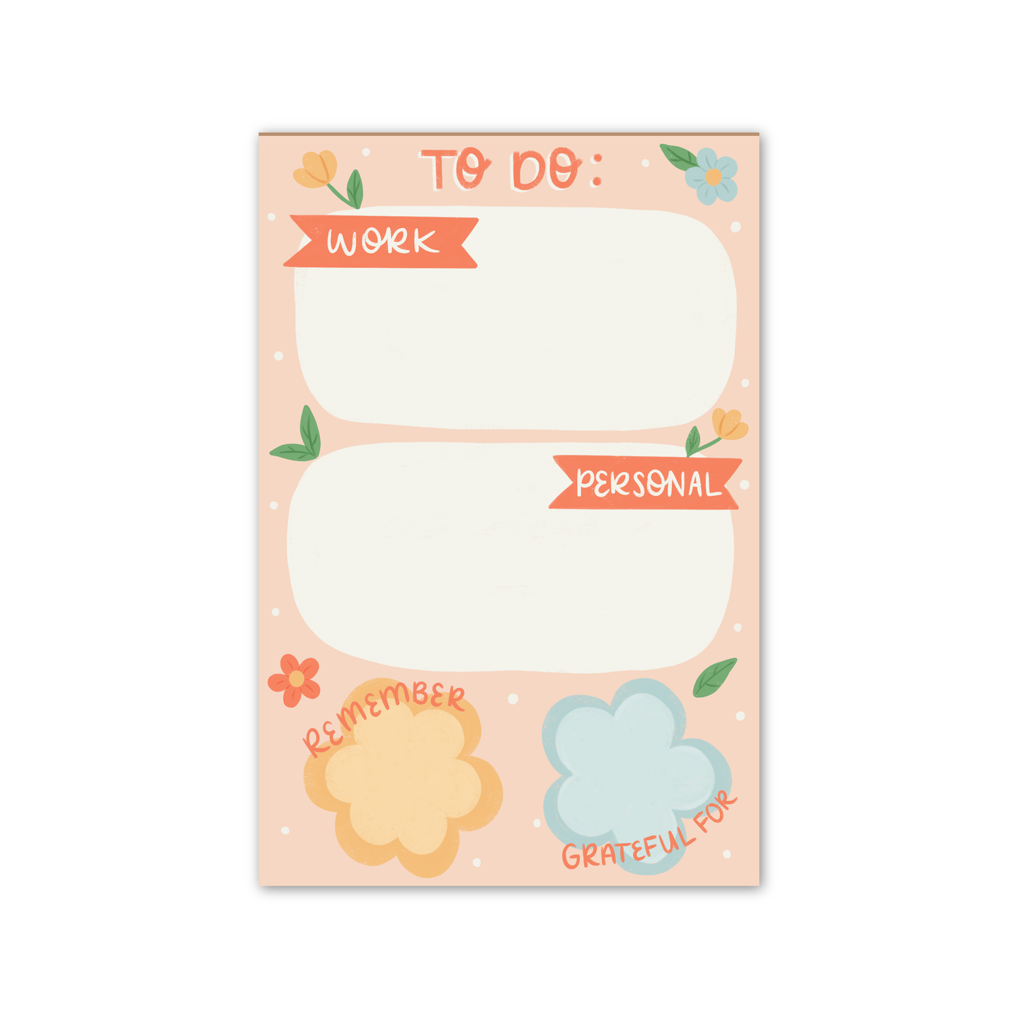 Daily Organizer Notepad