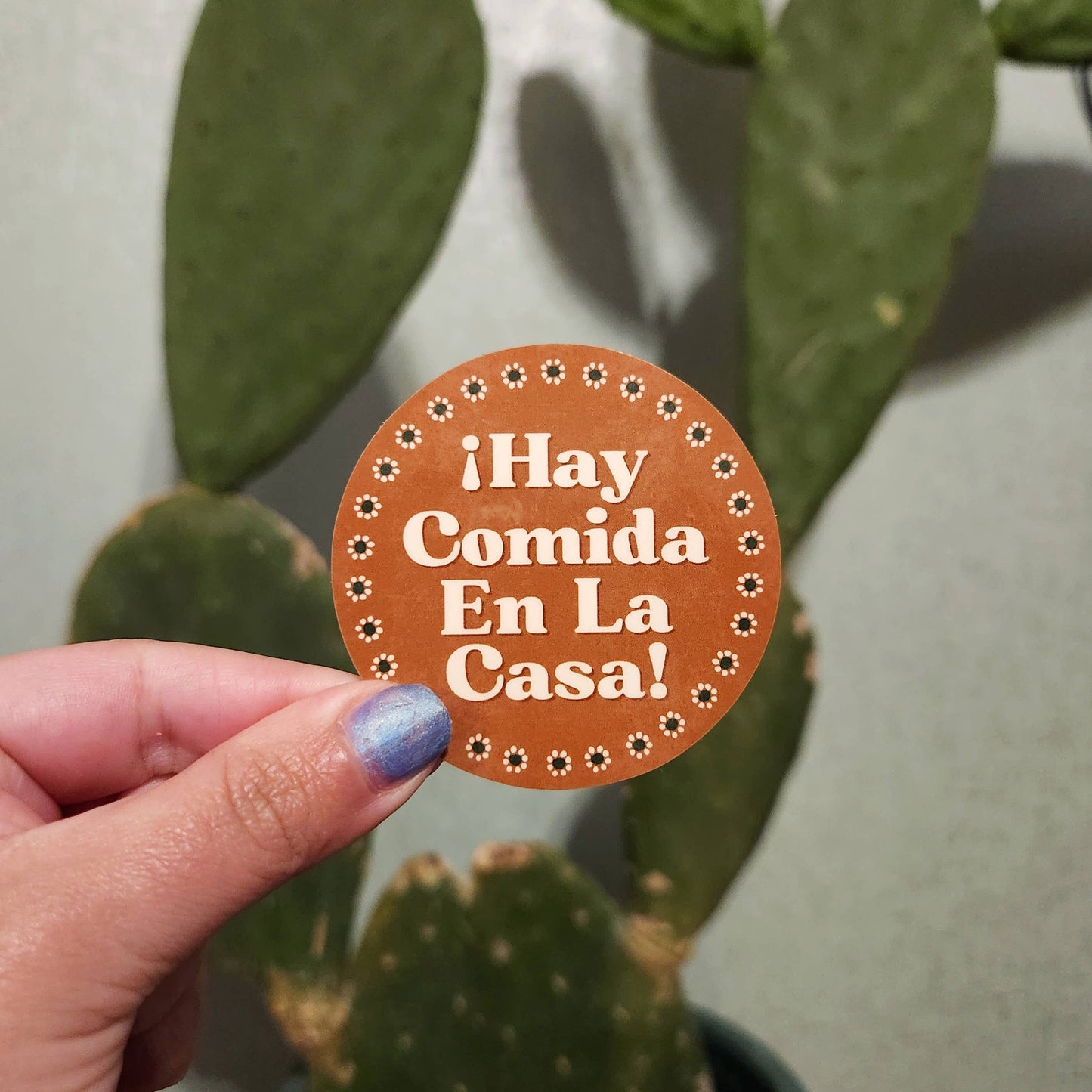 Hay Comida En La Casa Vinyl Sticker