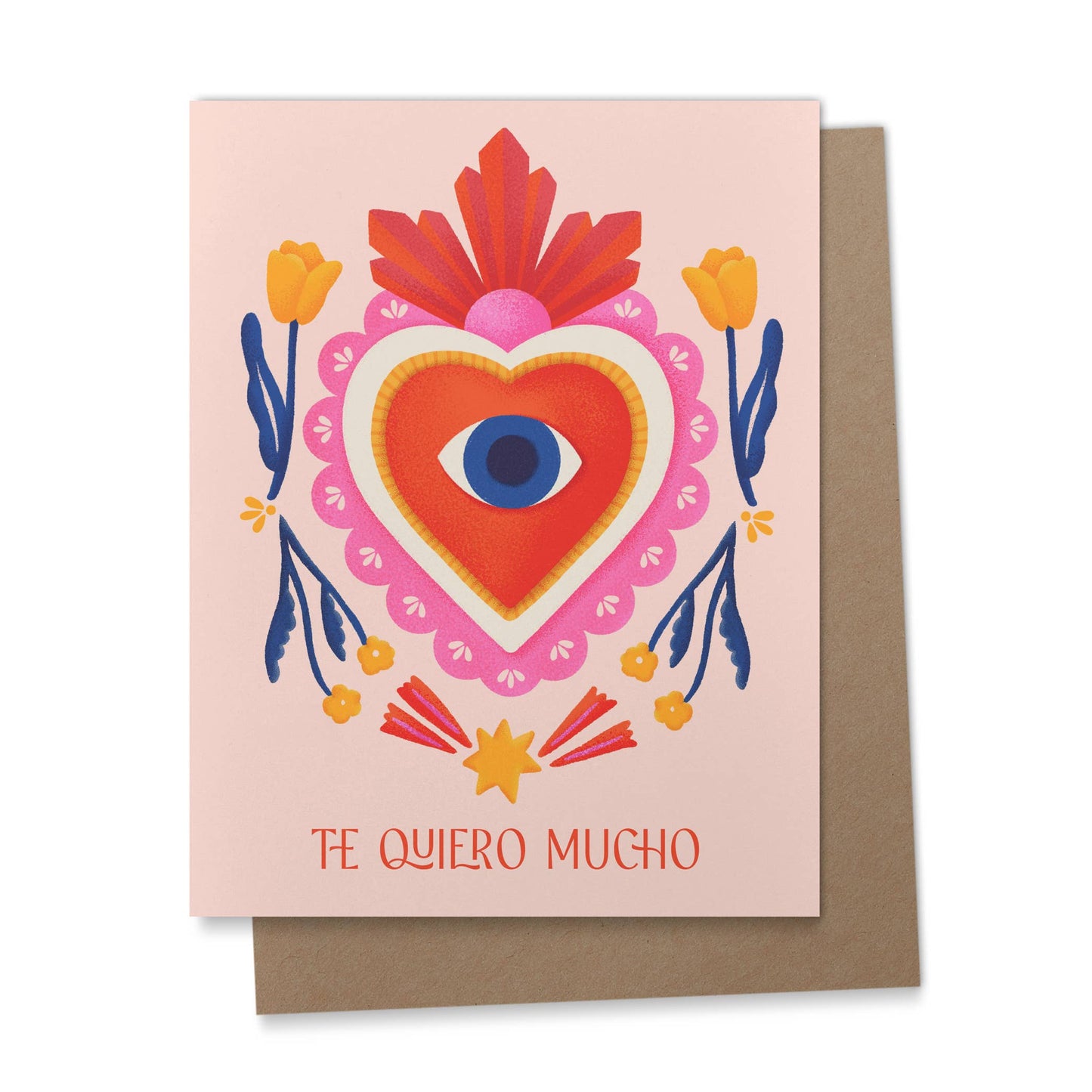 Te Quiero Mucho Greeting Card - Hispanic Heritage Month