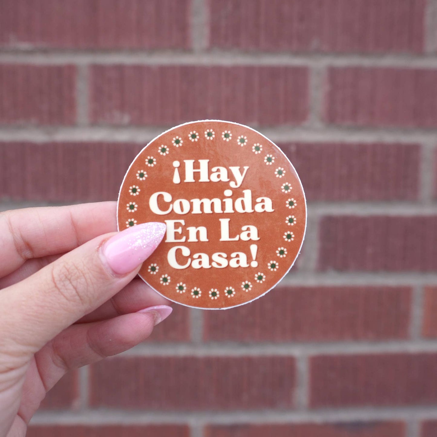 Hay Comida En La Casa Vinyl Sticker