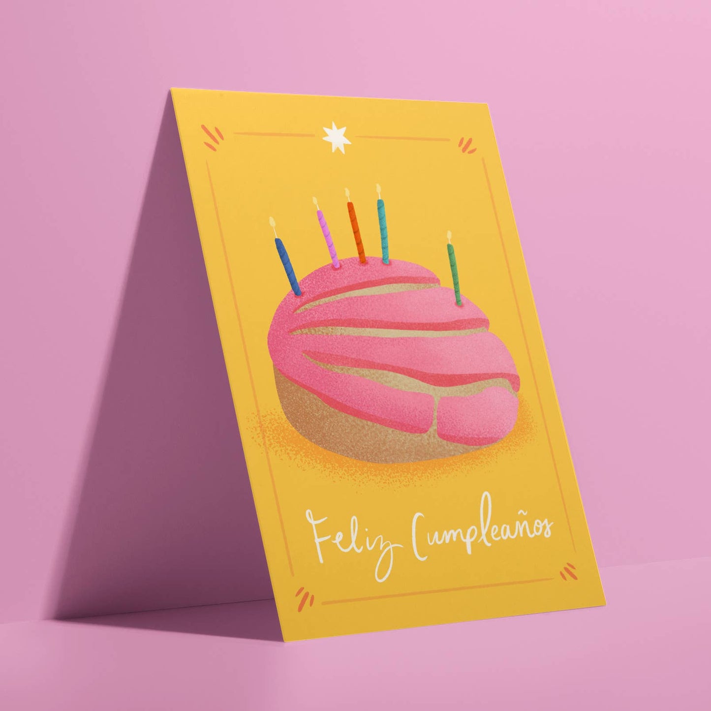 Feliz Cumpleanos Concha Spanish Birthday Greeting Card