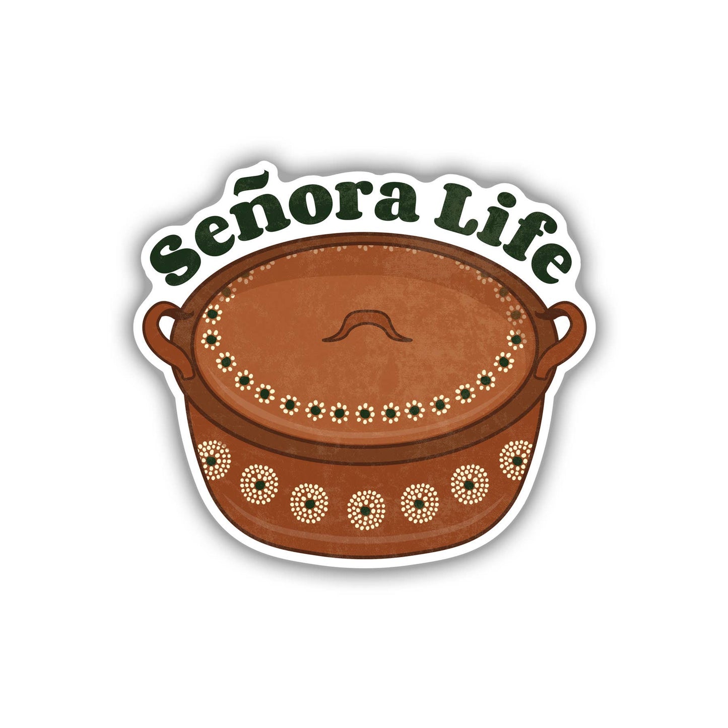 Señora Life Mexican Vinyl Sticker