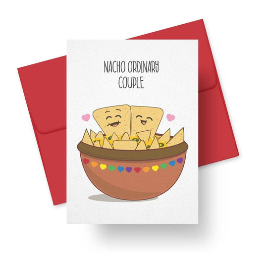 Nacho Ordinary Couple Love Card