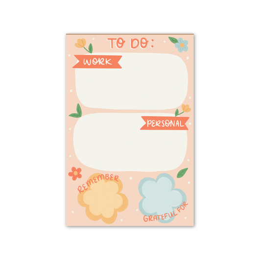 Daily Organizer Notepad