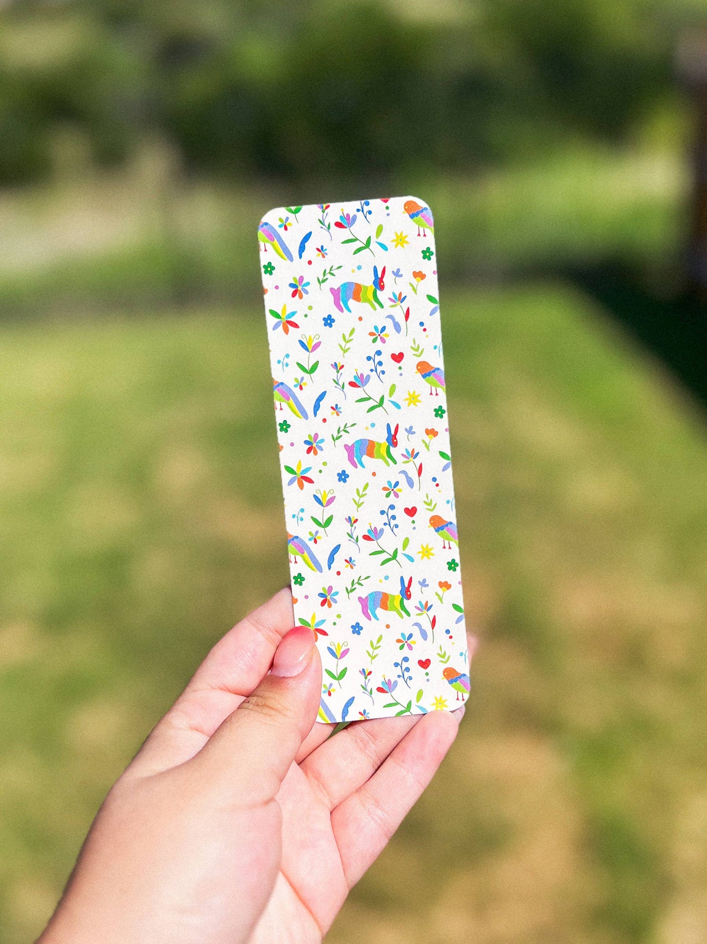 Otomi Pattern Bookmark